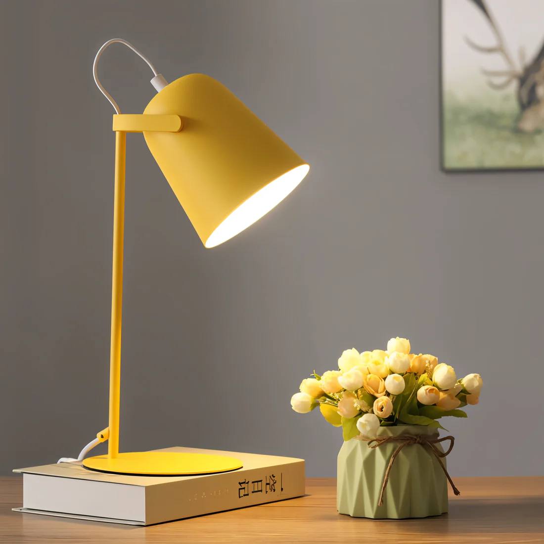 Colorful Adjustable Desk Lamp for Cozy Lighting