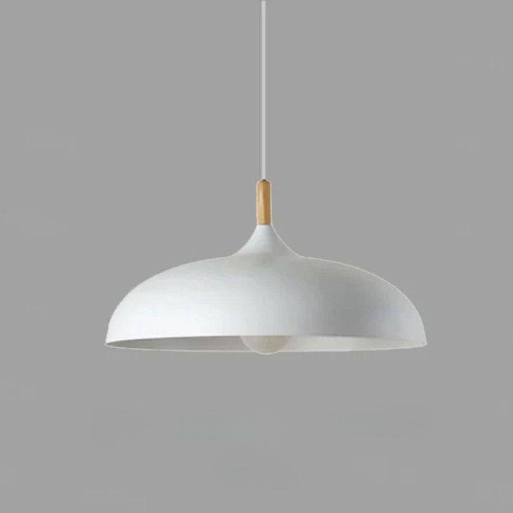 Scandinavian Oak Ceiling Fixture for a Cozy Ambiance