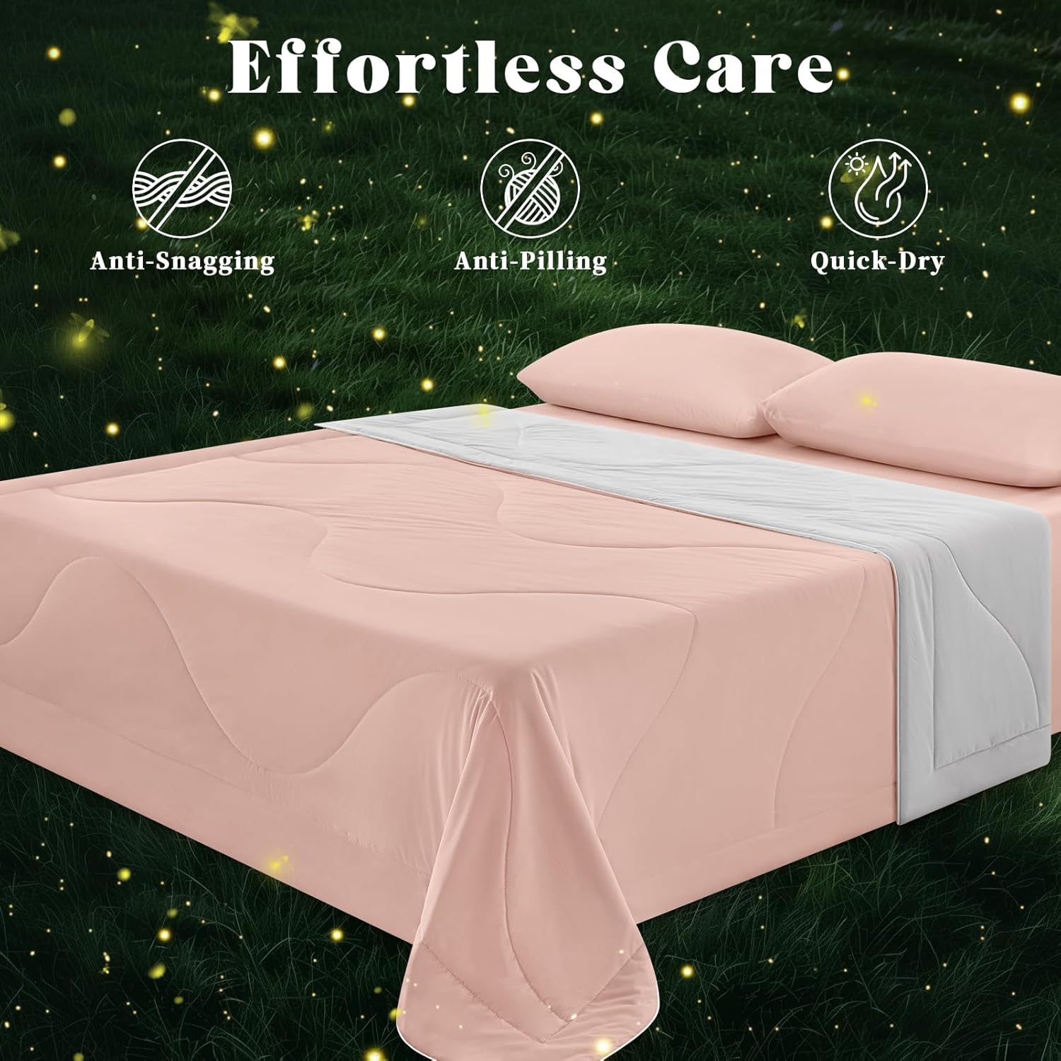 Double-Sided Cooling Blanket for Hot Sleepers | Breathable Ice Fabric