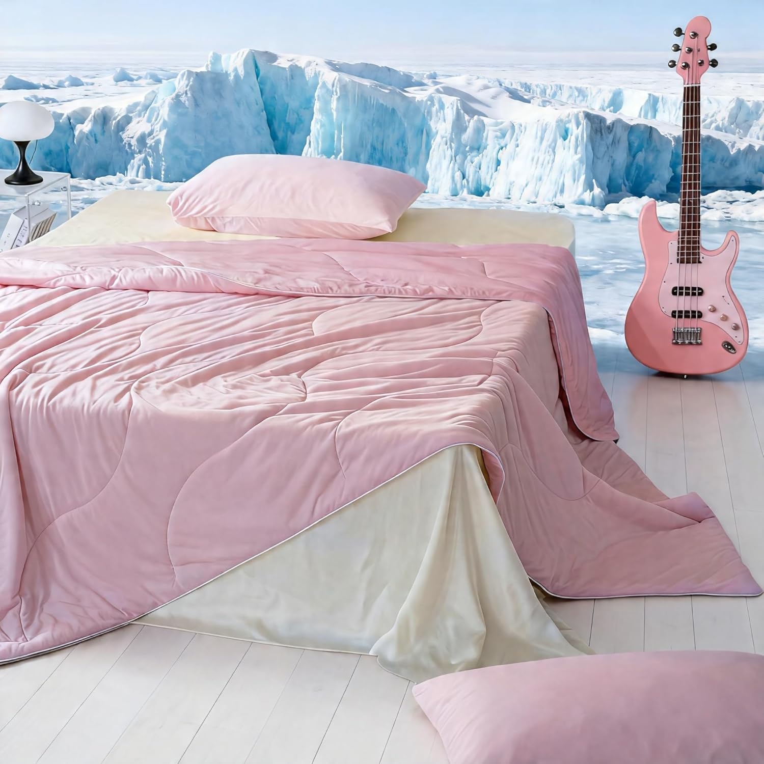 Lightweight Cooling Blanket Set with Pillowcases | Moisture-Wicking Fabric