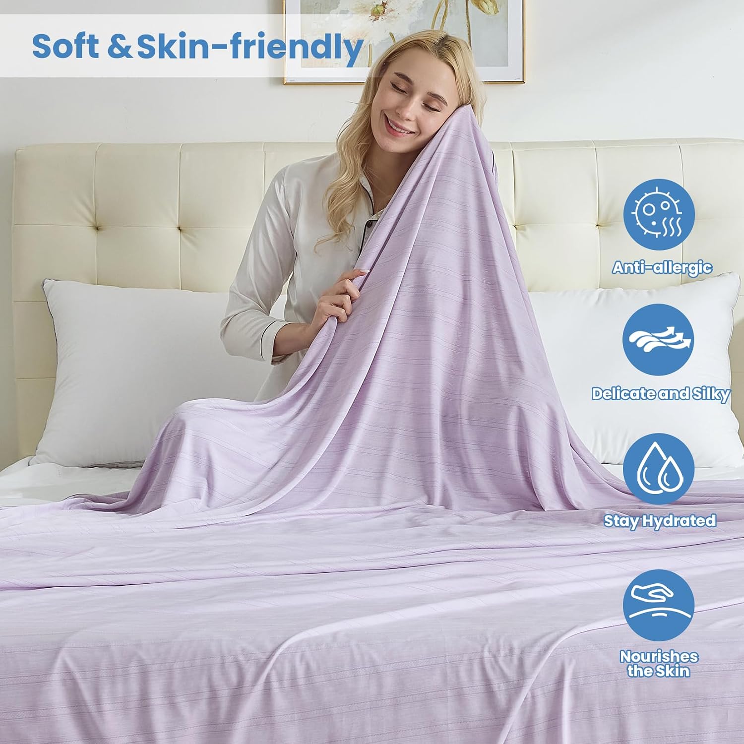 Lightweight Summer Cooling Blanket - Soft Comfort for Hot Sleepers