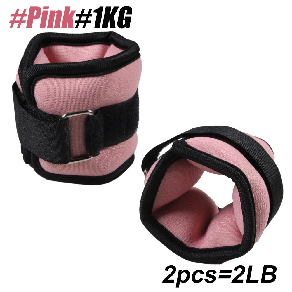 Ankle and Wrist Weights with Adjustable Fit