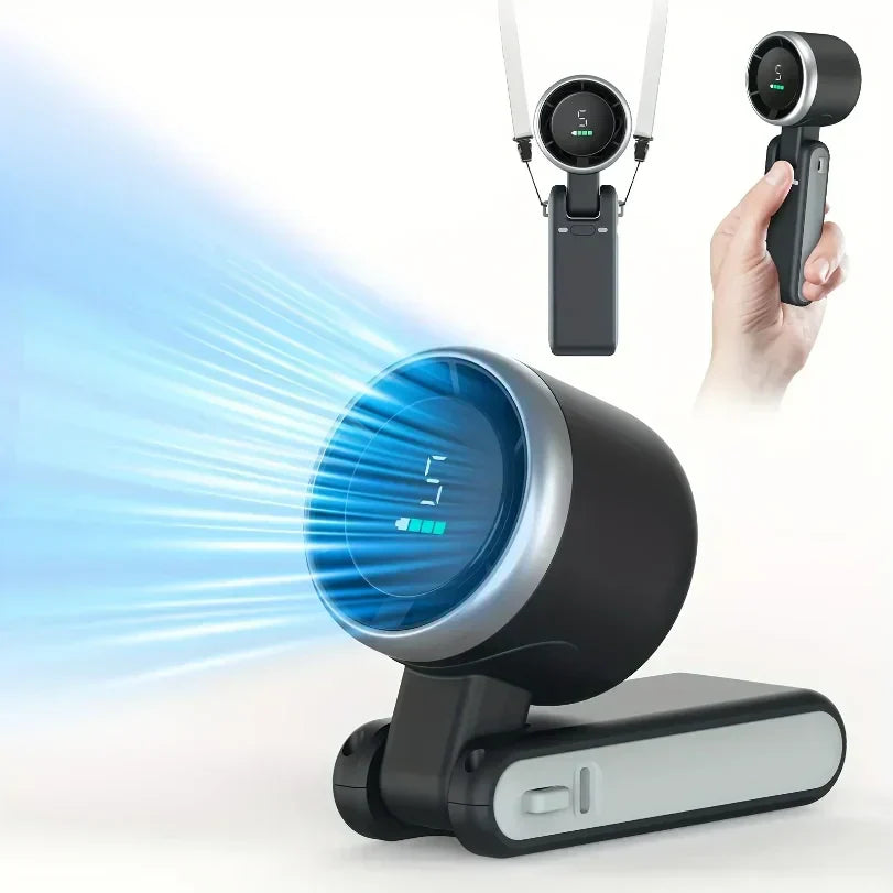 Versatile Rechargeable Personal Fan for Ultimate Comfort
