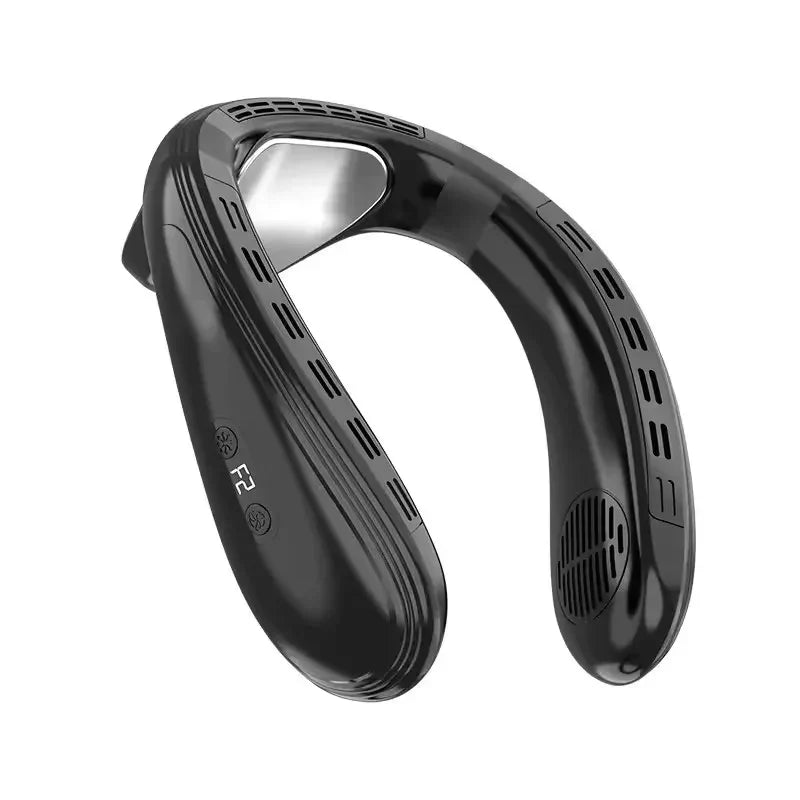 Hands-Free Wearable Cooling Fan with Adjustable Clip Design