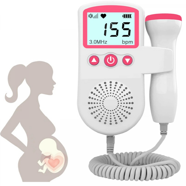 Home Pregnancy Fetal Heart Rate Monitor – Baby Heart Sound Detector