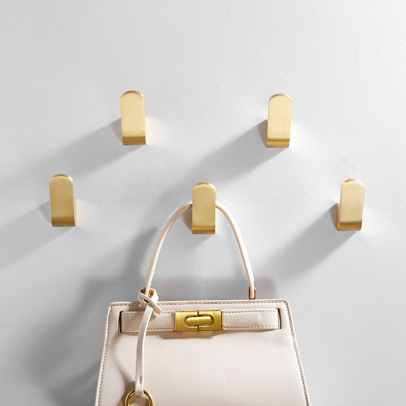 Taavita Modern Golden Brass Robe Wall Hooks