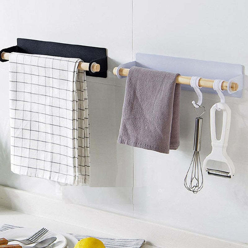Taavita Kitchen Towel Rack & Paper Towel Holder - Versatile Storage Solution for Home