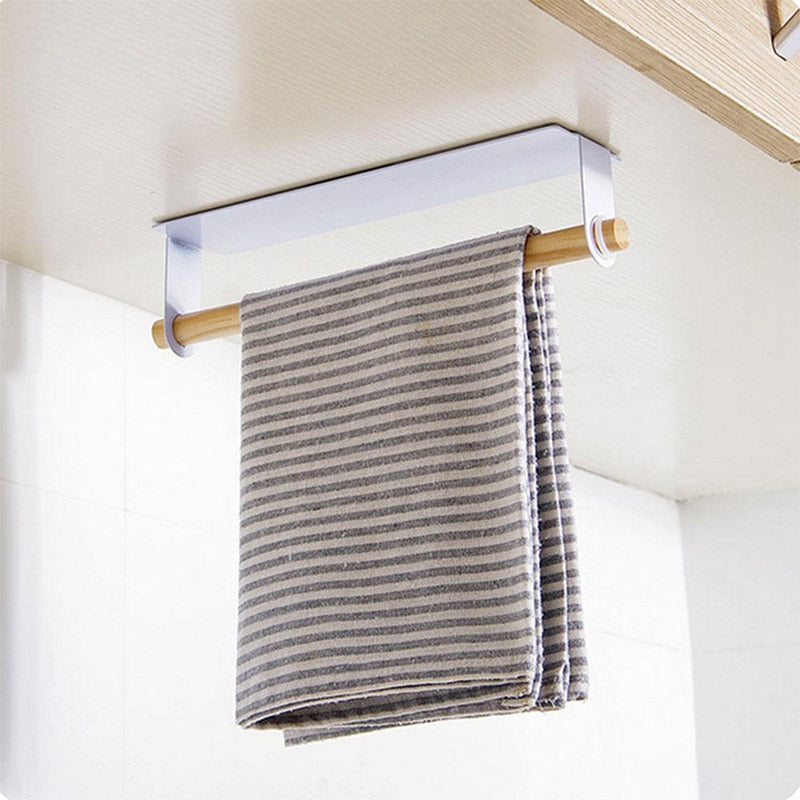 Taavita Kitchen Towel Rack & Paper Towel Holder - Versatile Storage Solution for Home