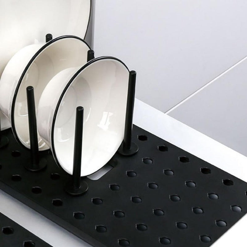 Taavita Expandable Kitchen Drawer Organizer - 2 Piece Set