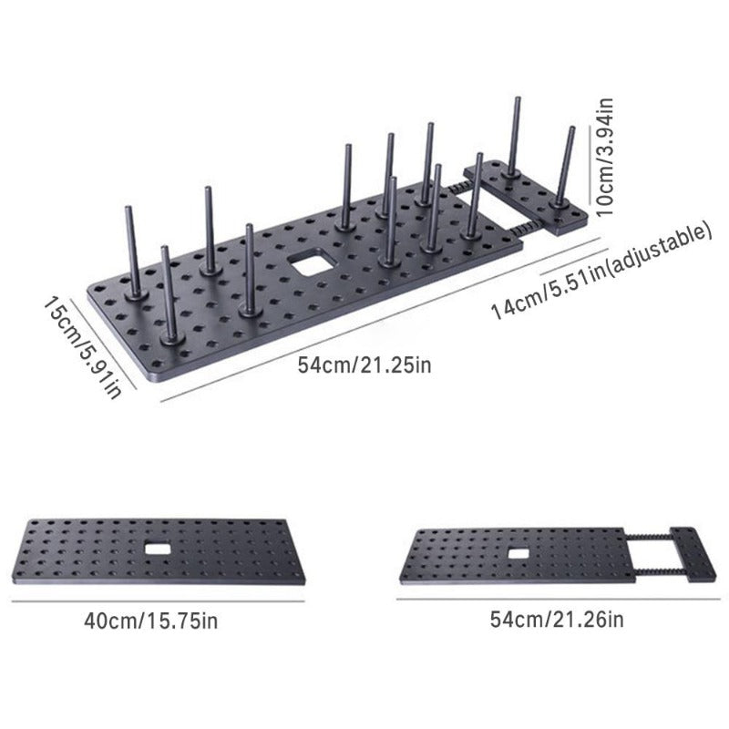 Taavita Expandable Kitchen Drawer Organizer - 2 Piece Set