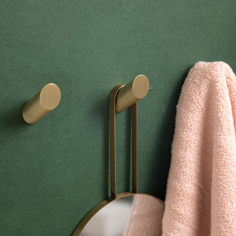 Taavita Golden Brass Robe Wall Hooks - Decorative Wall Hooks for Coats, Kitchen, Bathroom, Bedroom & More