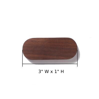 Sleek Wooden Magnetic Key Organizer for Wall Mounting