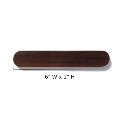Sleek Wooden Magnetic Key Organizer for Wall Mounting