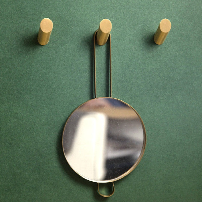 Taavita Golden Brass Robe Wall Hooks - Decorative Wall Hooks for Coats, Kitchen, Bathroom, Bedroom & More