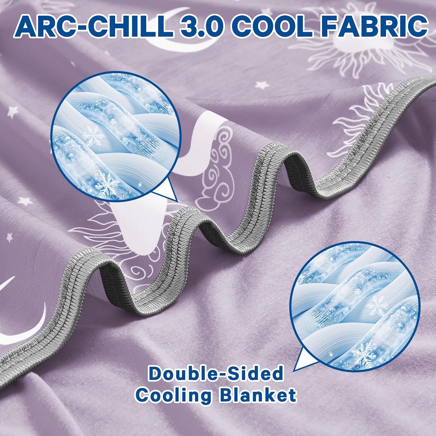 Lightweight Summer Cooling Blanket – Reversible Fabric for Travel and Comfort