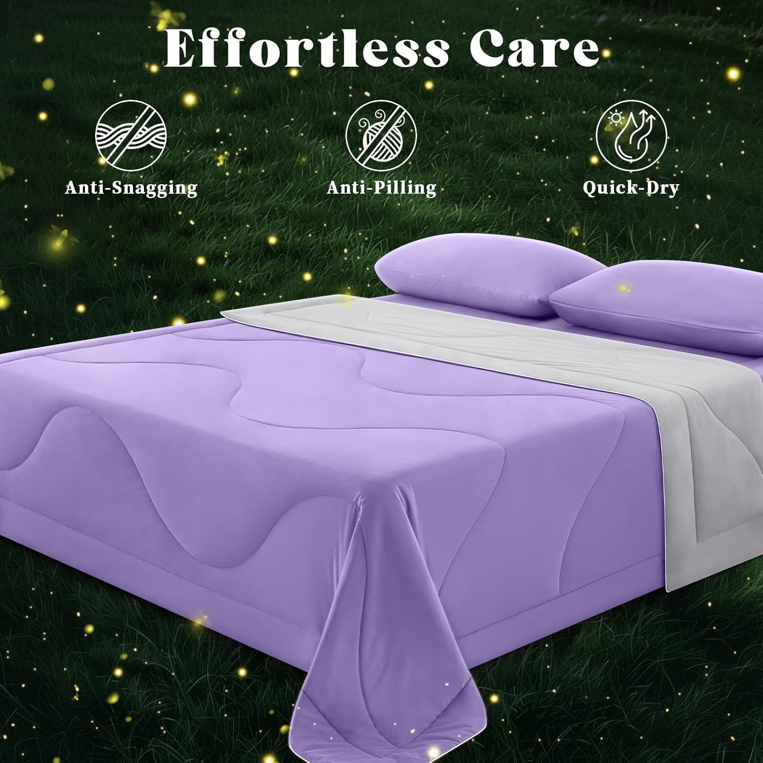 Double-Sided Cooling Blanket for Hot Sleepers | Breathable Ice Fabric
