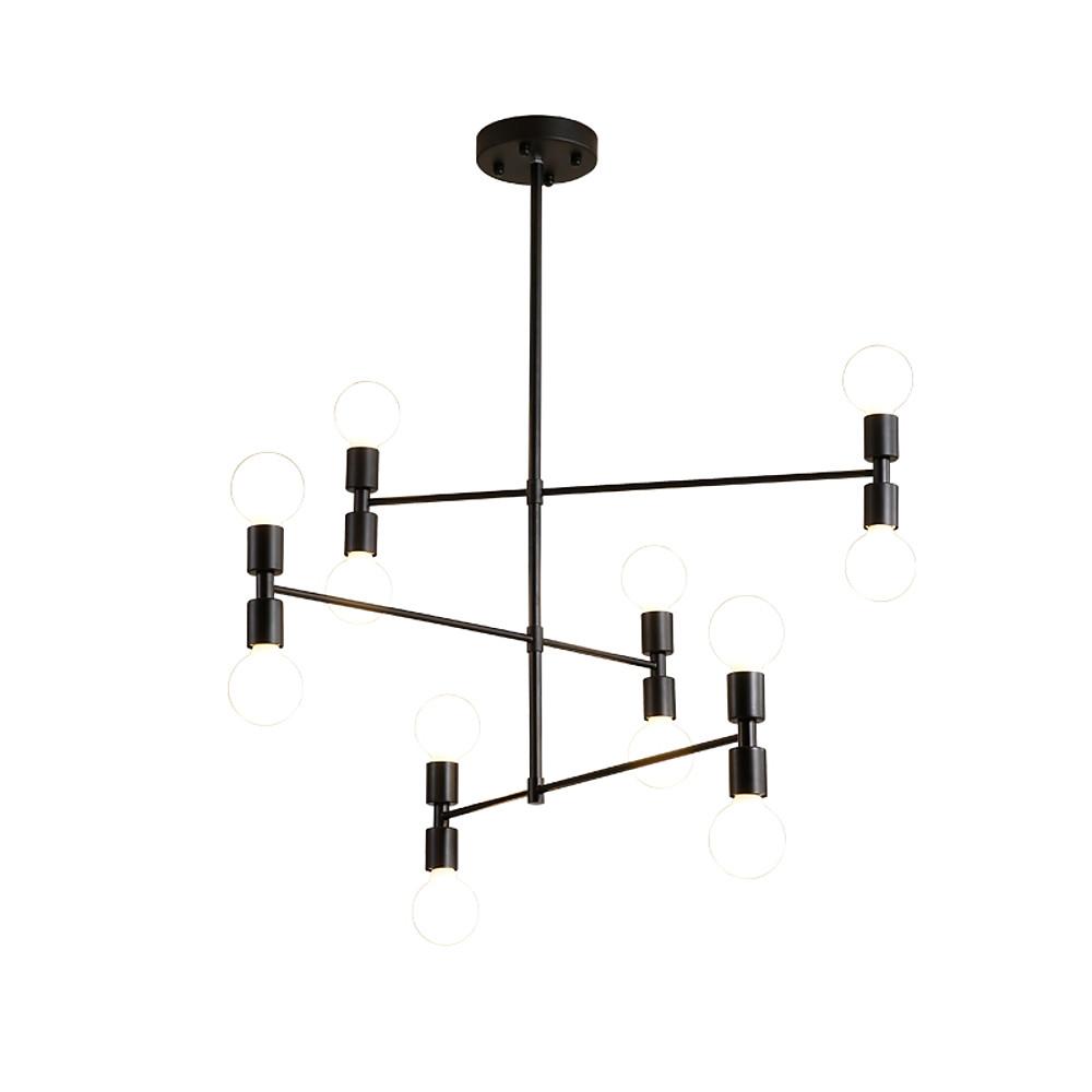 12 Bulbs Adjustable Modern Pendant Lights - LED Taavita Metal Design