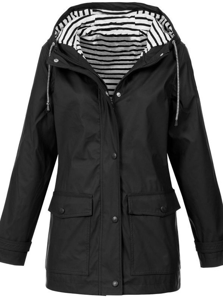 ElementGuard Stylish Waterproof Windbreaker for Women