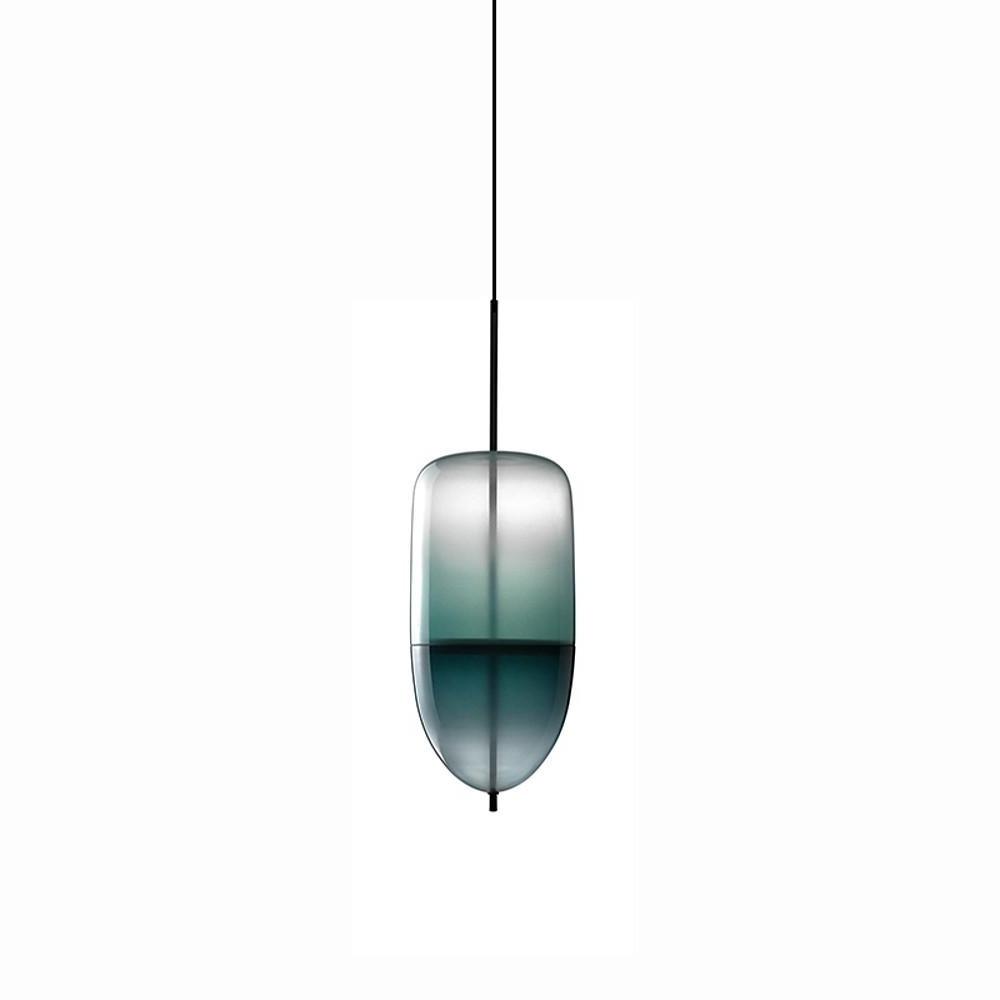 4'' LED 1-Light Color Gradient Eye Protection Mini Style Pendant Light Modern Artistic Glass Metal Mini Geometrical Cone Island Lights-dazuma