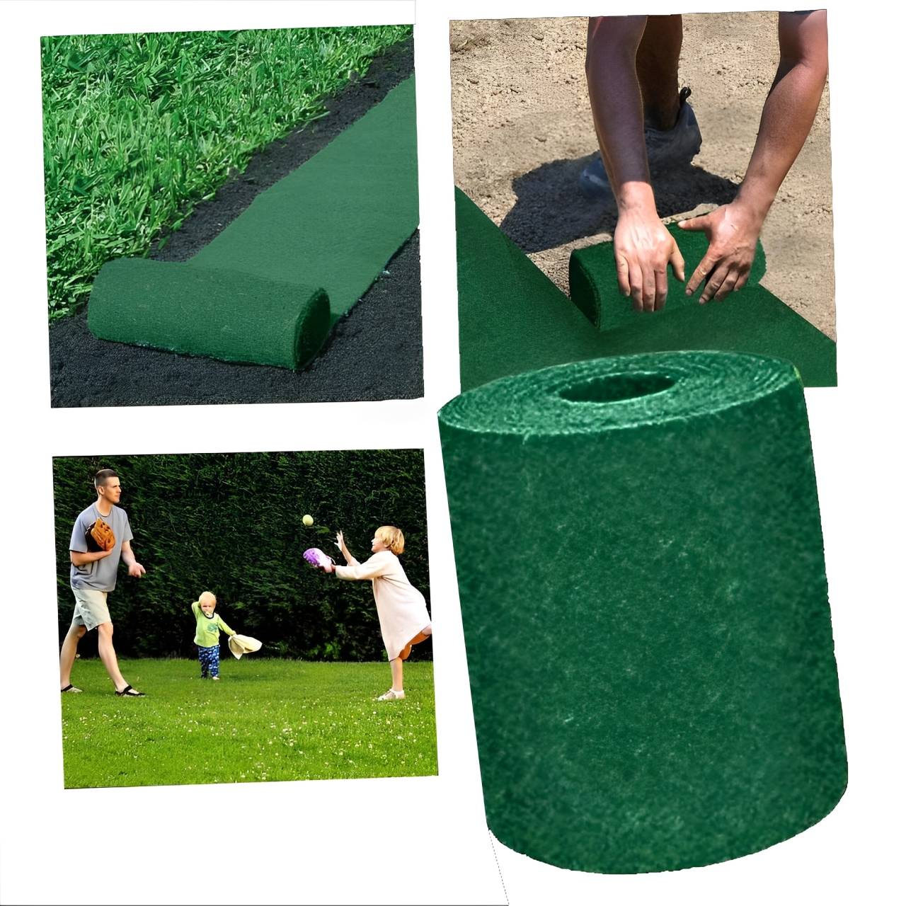 Instant Green Grass Seed Roll