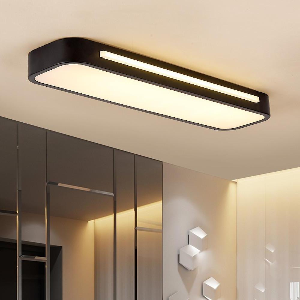 5'' LED 1-Light Geometric Shapes Flush Mount Lights Modern LED Metal Acrylic Flush Mounts Semi Flush Mounts-dazuma