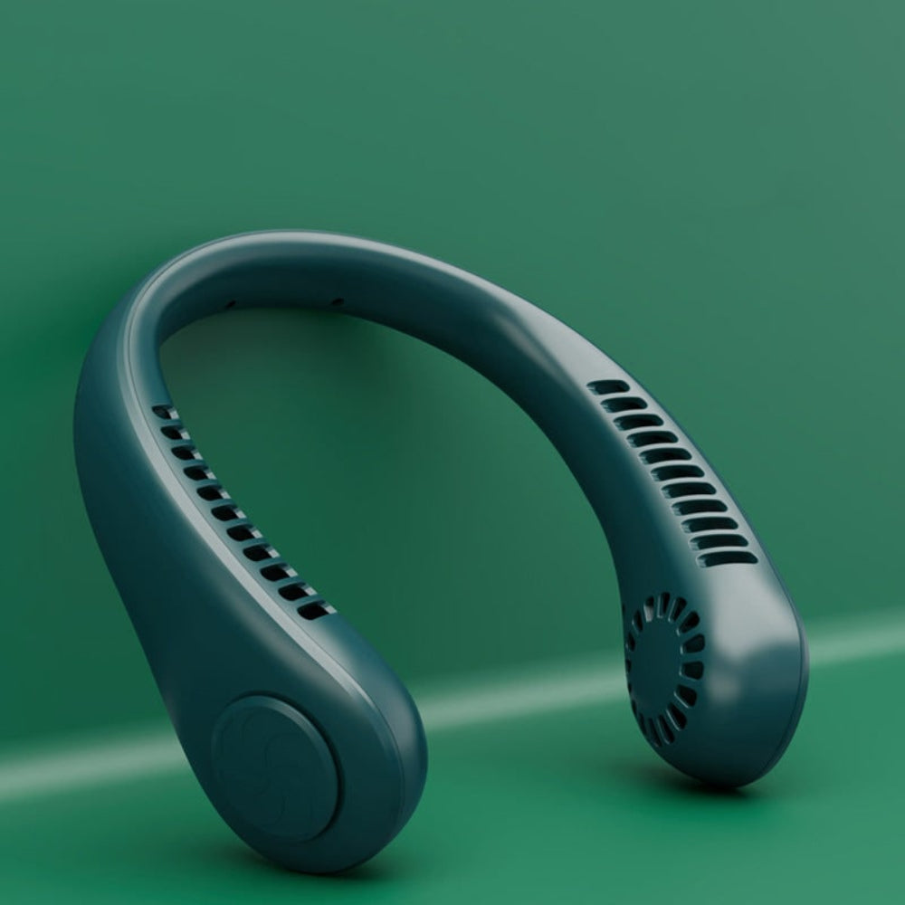 Wearable Rechargeable Neck Breeze Fan for Ultimate Comfort