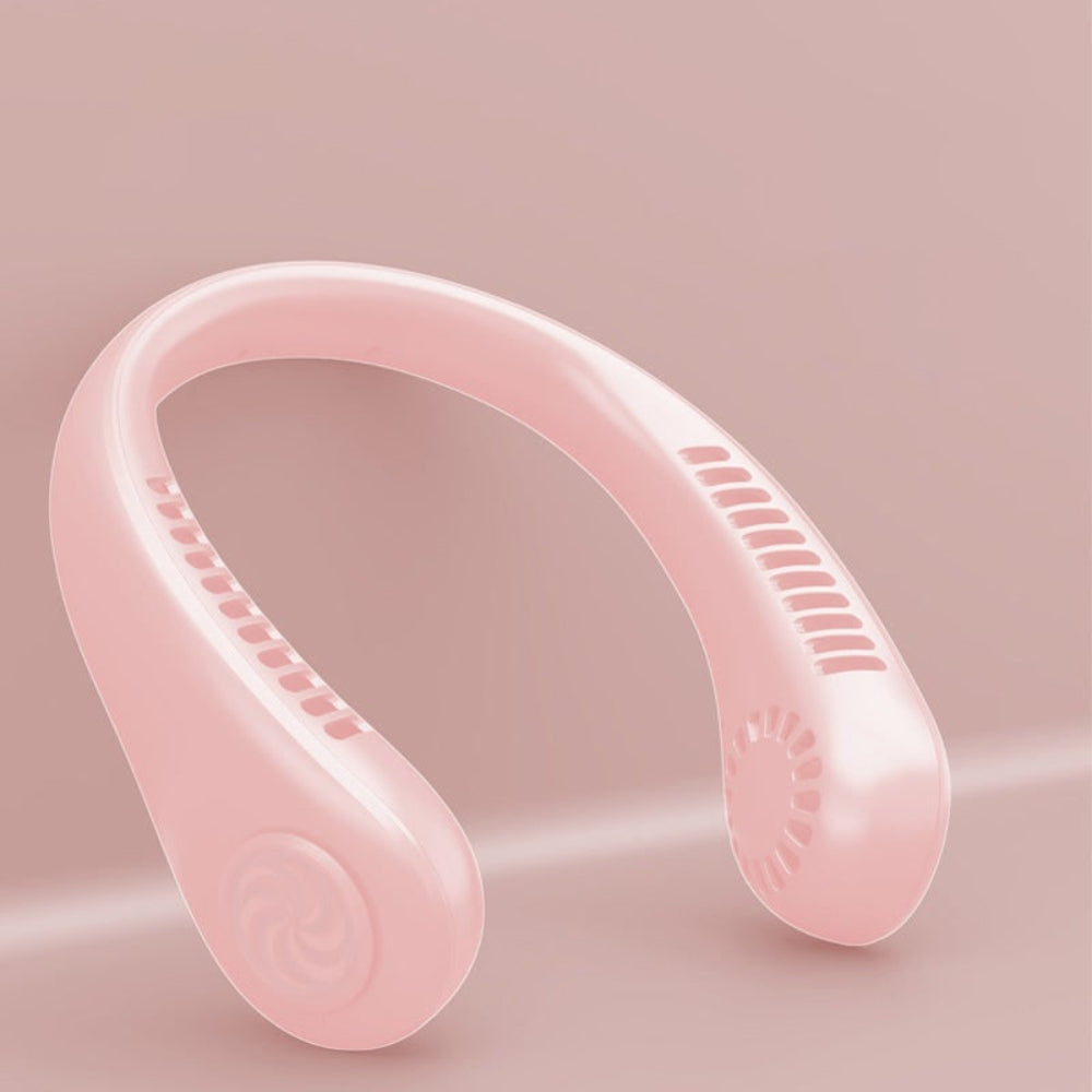 Wearable Rechargeable Neck Breeze Fan for Ultimate Comfort