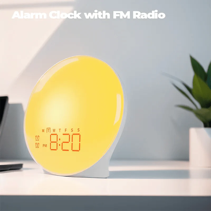 Taavita - Dawn Simulator Alarm Clock with Natural Light