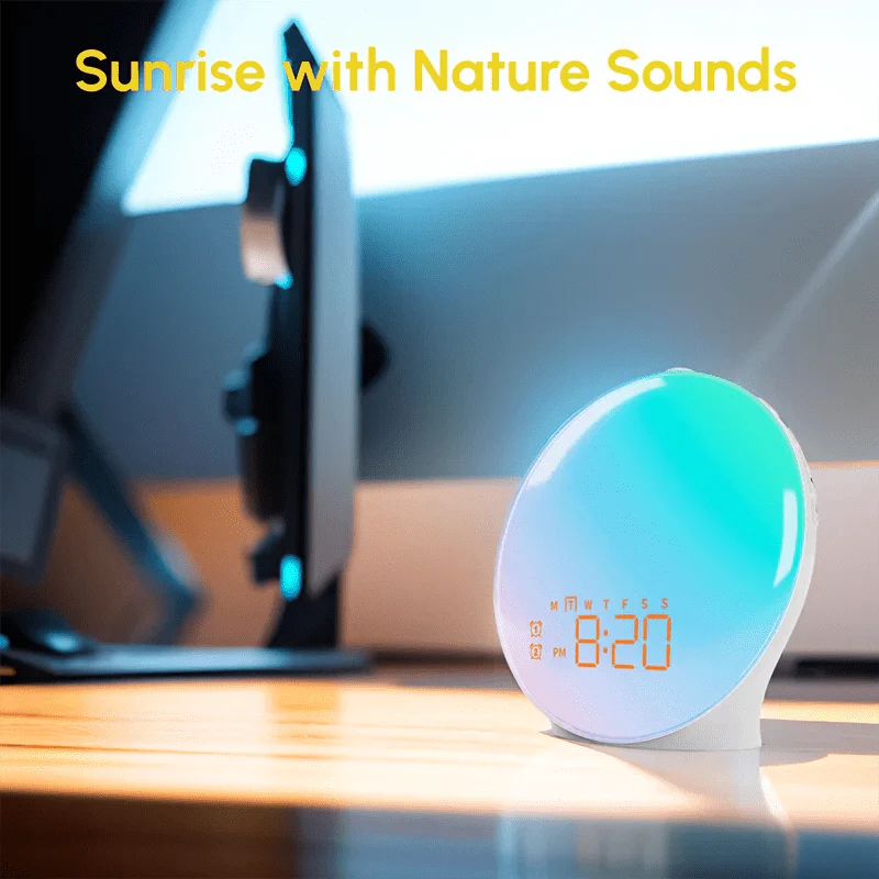 Taavita - Dawn Simulator Alarm Clock with Natural Light