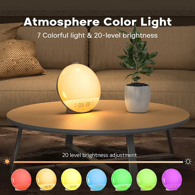 Taavita - Dawn Simulator Alarm Clock with Natural Light