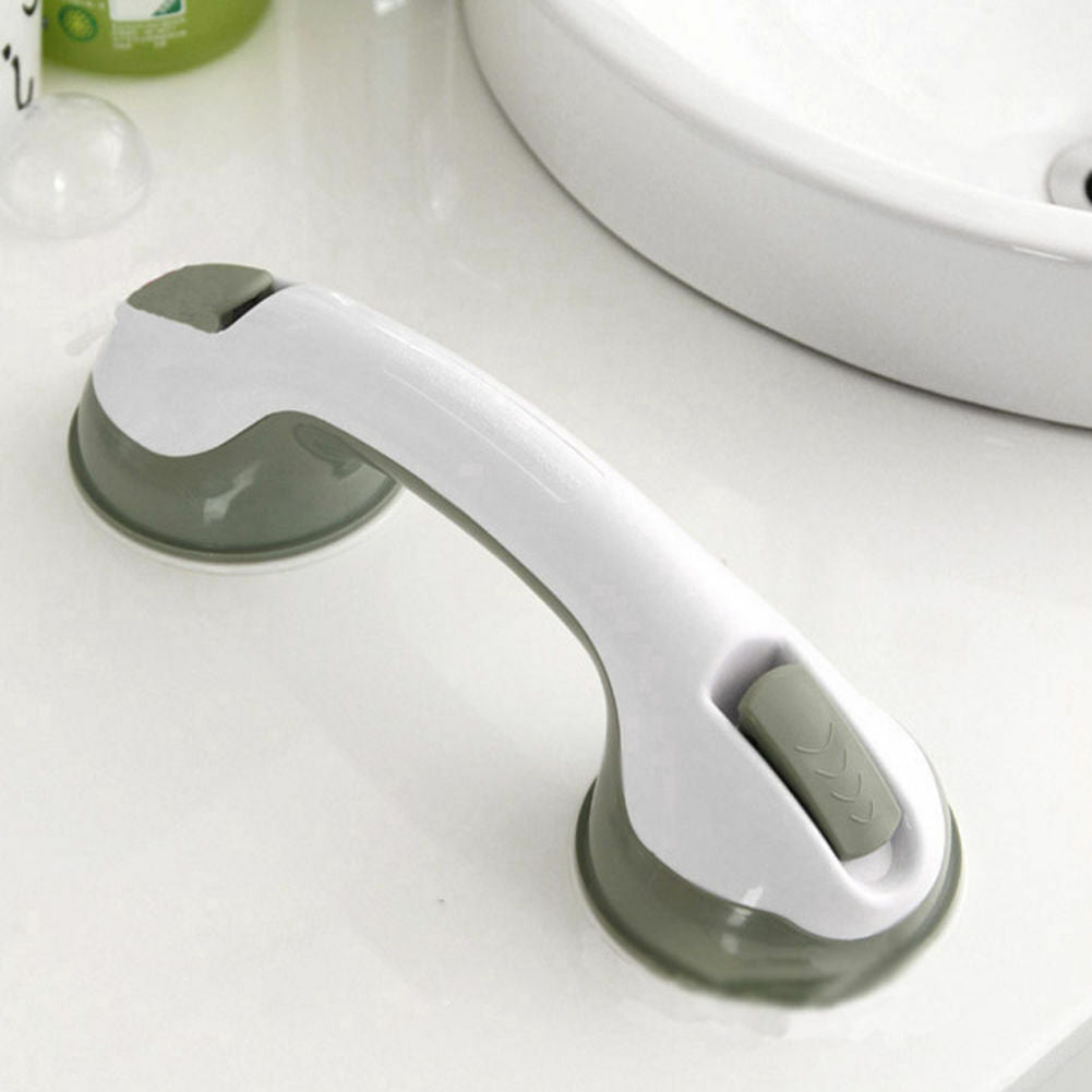 Secure Suction Cup Handle for Shower Safety in Bathroom