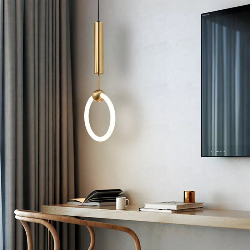 Nordic Elegance Linear Pendant Light | Sleek & Energy Efficient