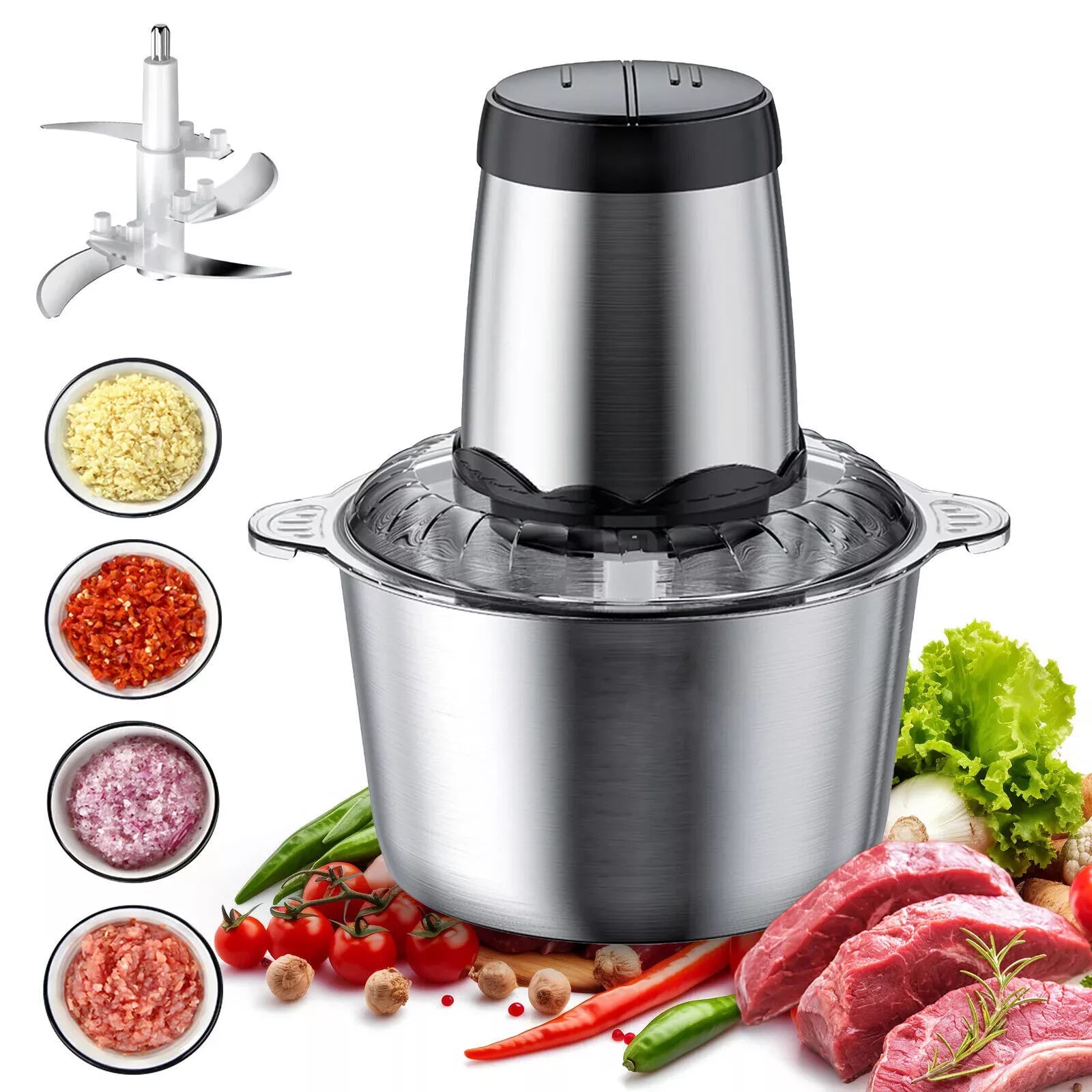 2L Versatile Food Prep Chopper