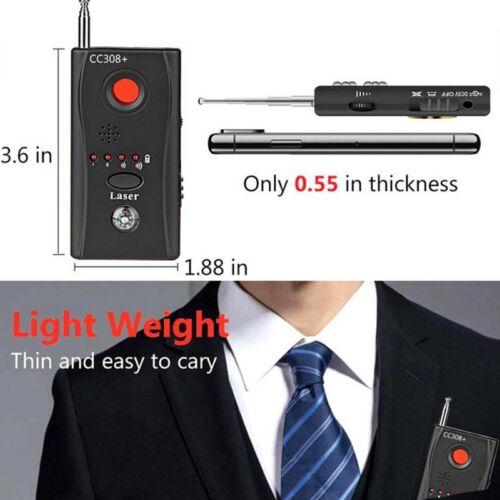 Covert Camera and Microphone Finder - Bug Detection Device