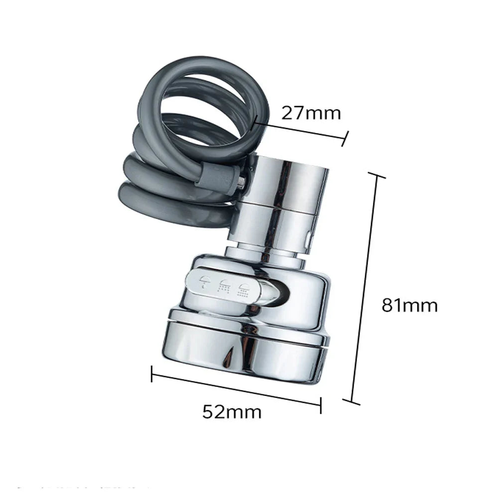 Versatile Water Flow Enhancer for Kitchen Sinks