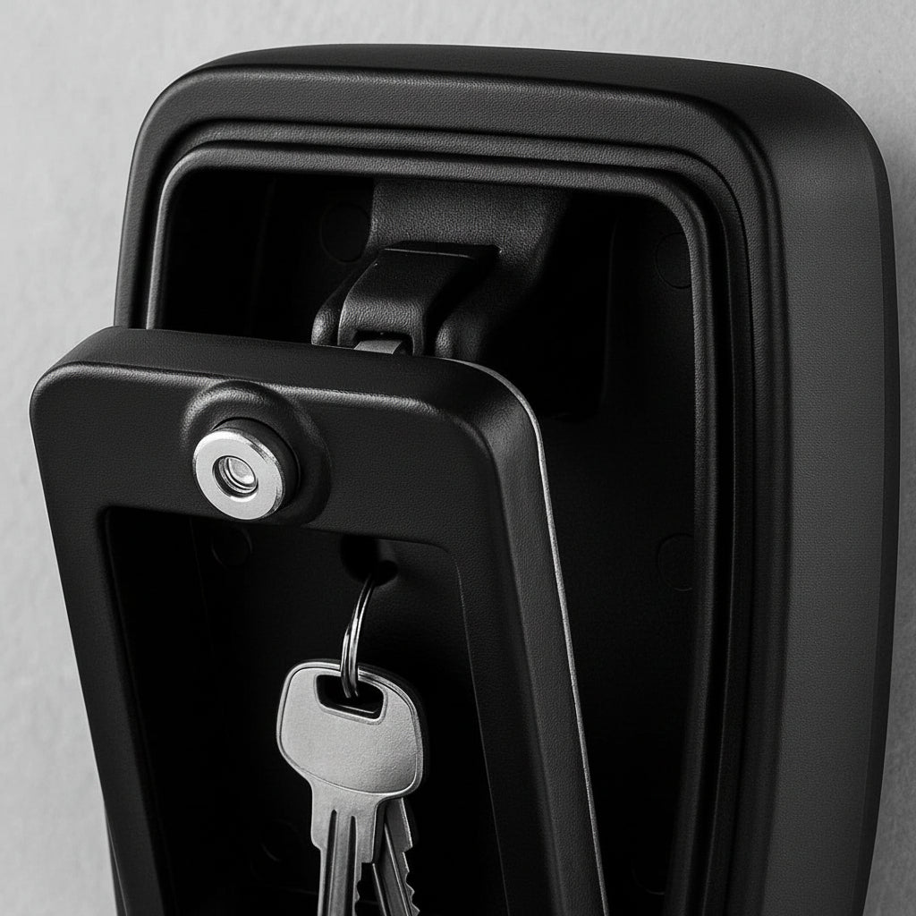 SecureKey Vault: Waterproof Wall-Mounted Key Storage Box