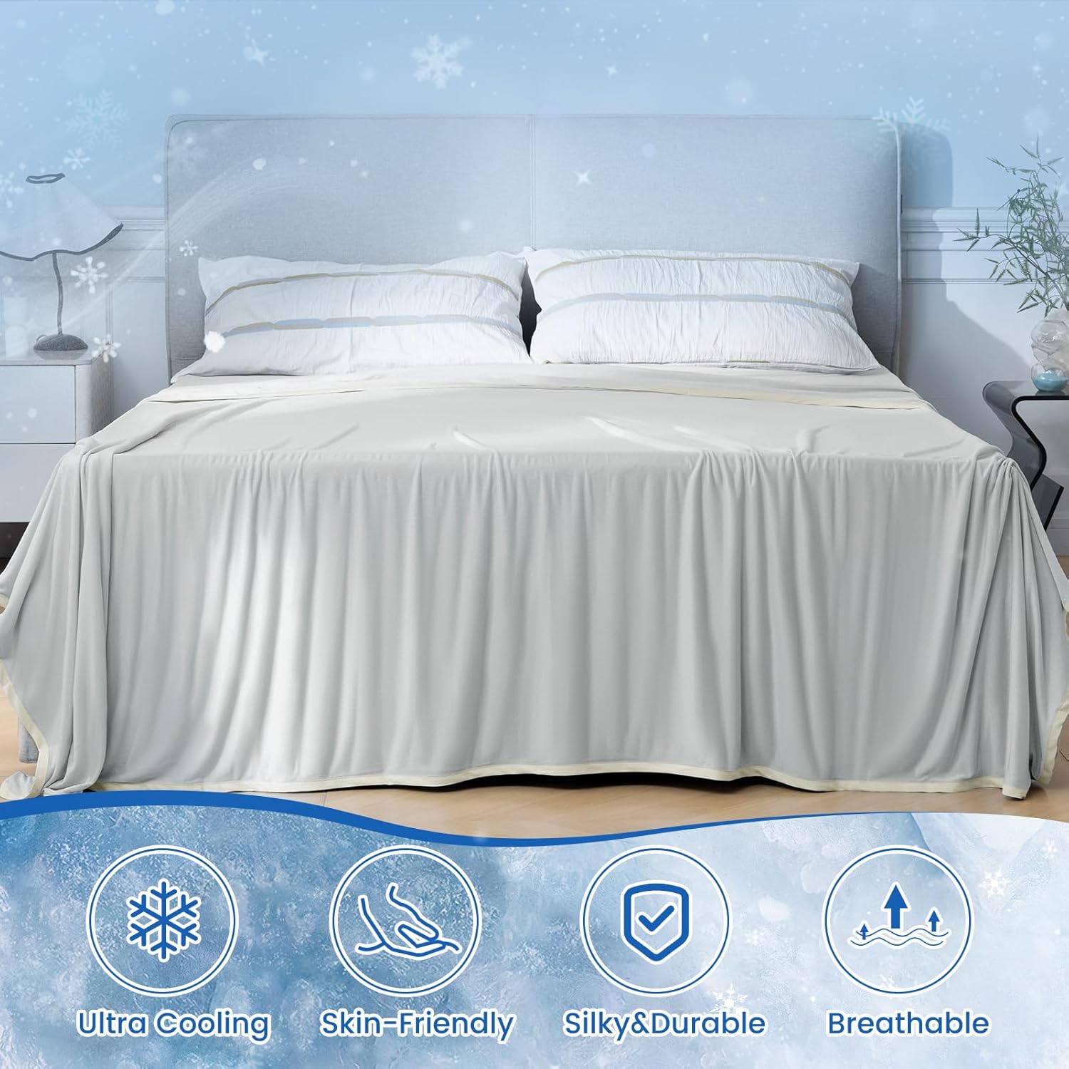 Cooling Blanket with Arc-Chill Technology - Lightweight for Hot Sleepers