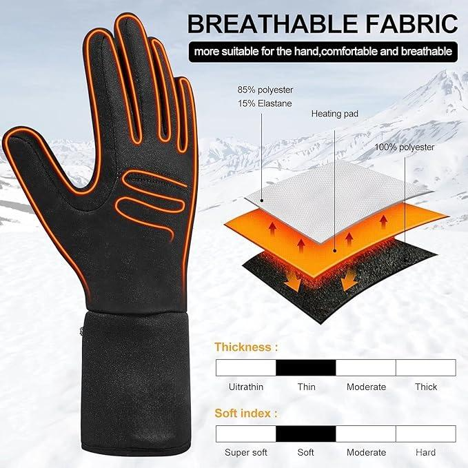 Lightweight Heated Glove Inserts