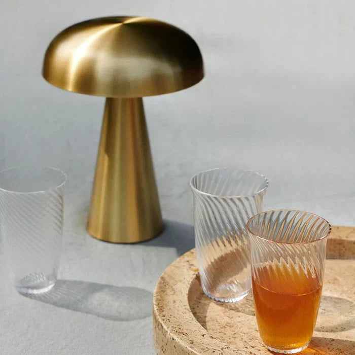 LED Table Lamp in Mushroom Shape – Wireless Design