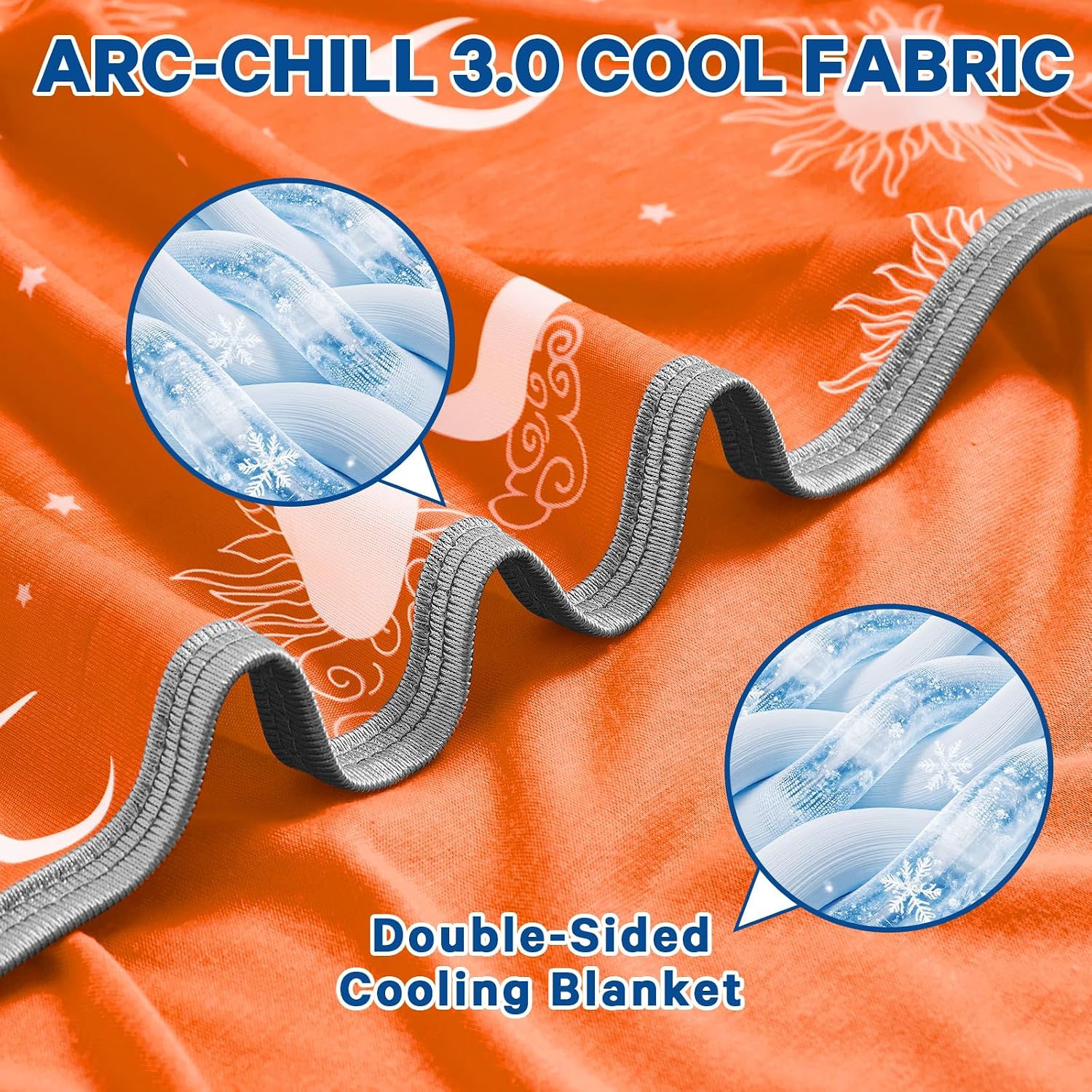 Lightweight Summer Cooling Blanket – Reversible Fabric for Travel and Comfort