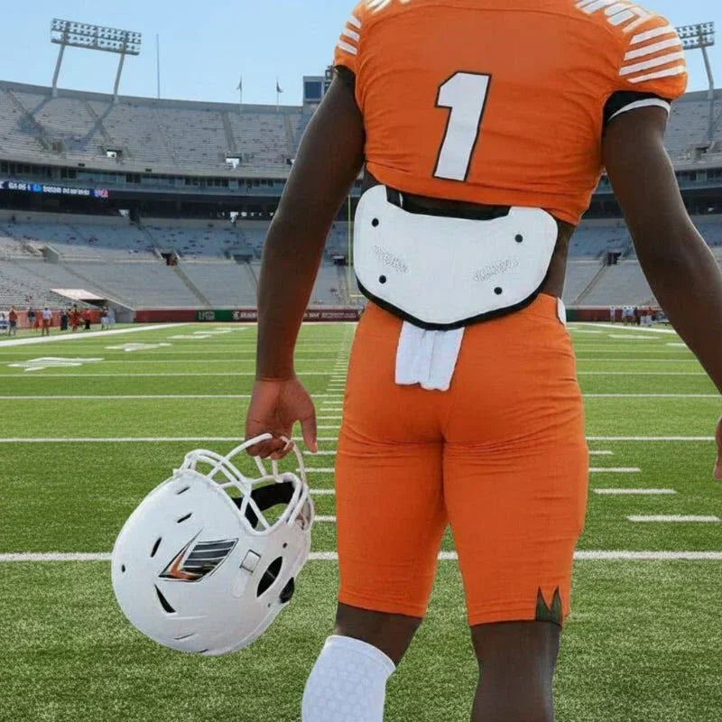Ultimate Back Guard for Football with Impact Absorption and Airflow