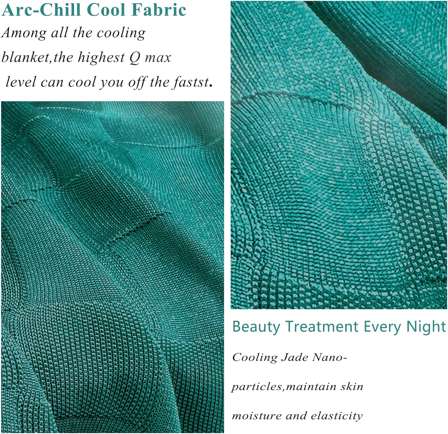 Cooling Summer Blanket - Lightweight & Breathable Double-Sided Chill Effect