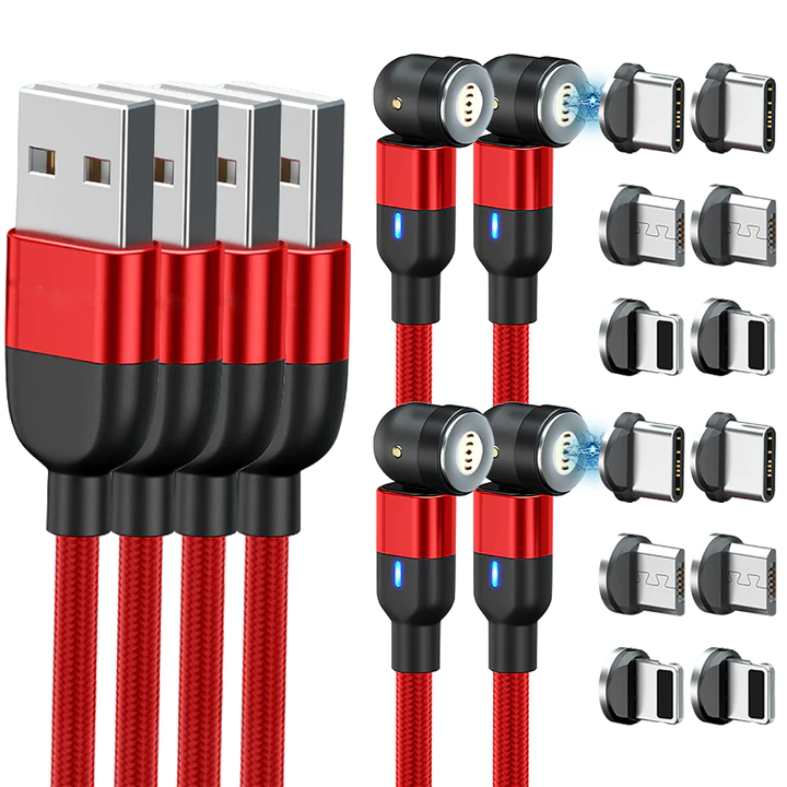 3.0 Charging Cable for iPhone, Android, and Type C Devices