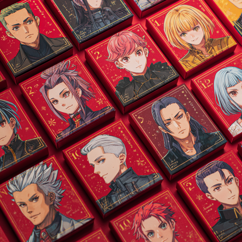 K-Pop & Anime Countdown Calendar with 24 Exciting Surprises