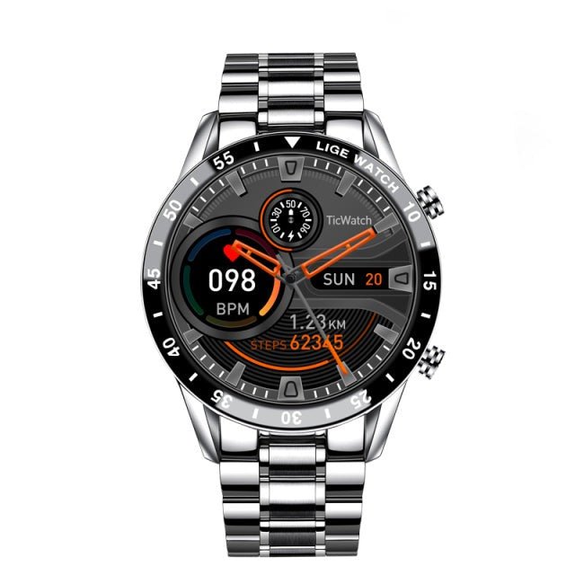ElegancePro Bluetooth Smartwatch with Touchscreen Display