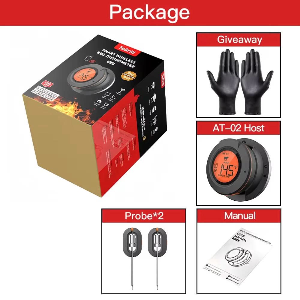SmartGrill Connect Wireless Meat Thermometer for Perfect Cooking