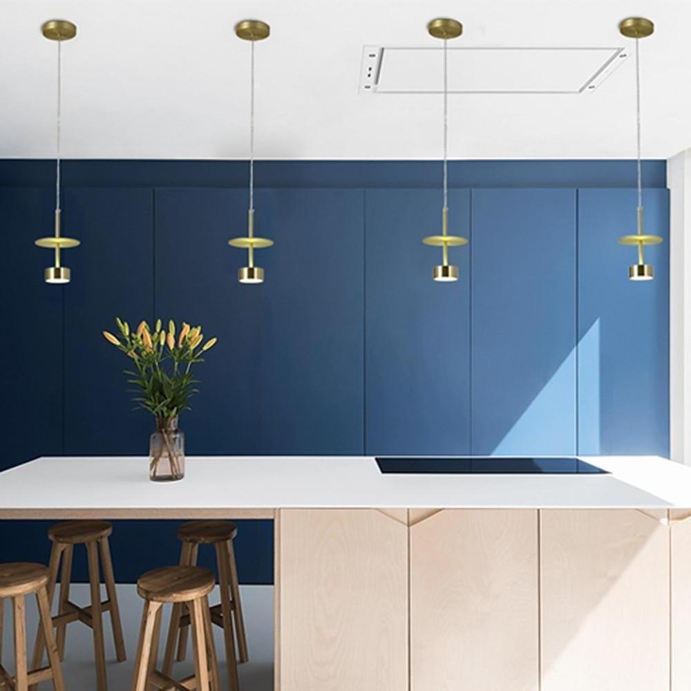 10'' LED 1-Light Pendant Light Contemporary Chic & Modern Metal Mini Cluster Island Lights