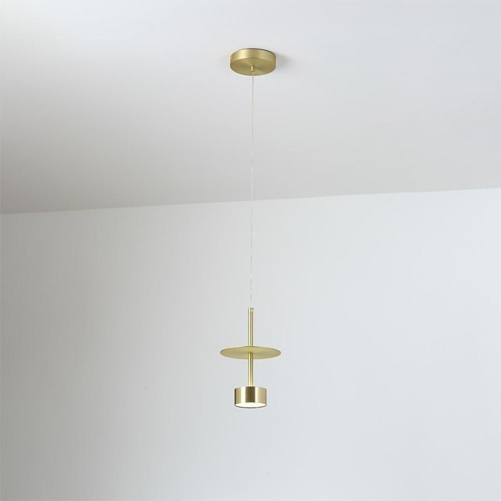 10'' LED 1-Light Pendant Light Contemporary Chic & Modern Metal Mini Cluster Island Lights-dazuma