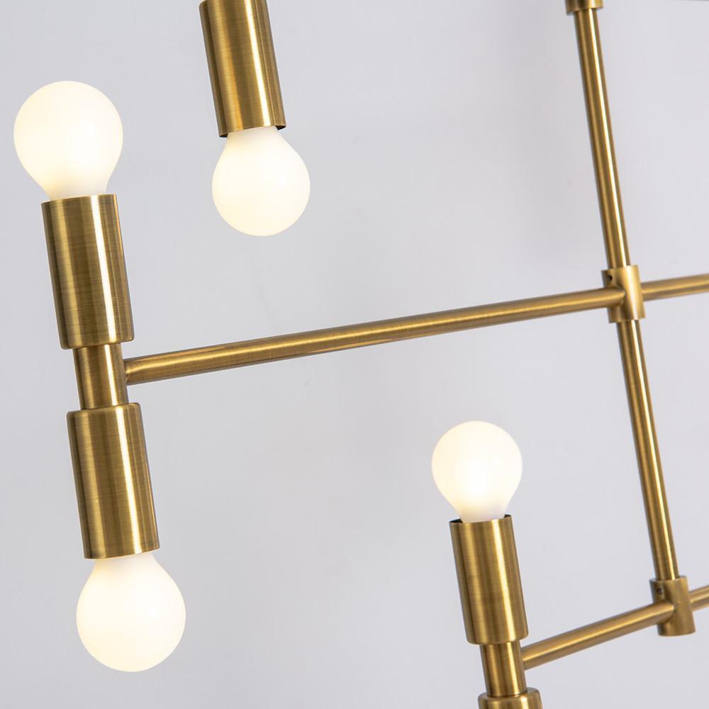 12 Bulbs Adjustable Modern Pendant Lights - LED Taavita Metal Design