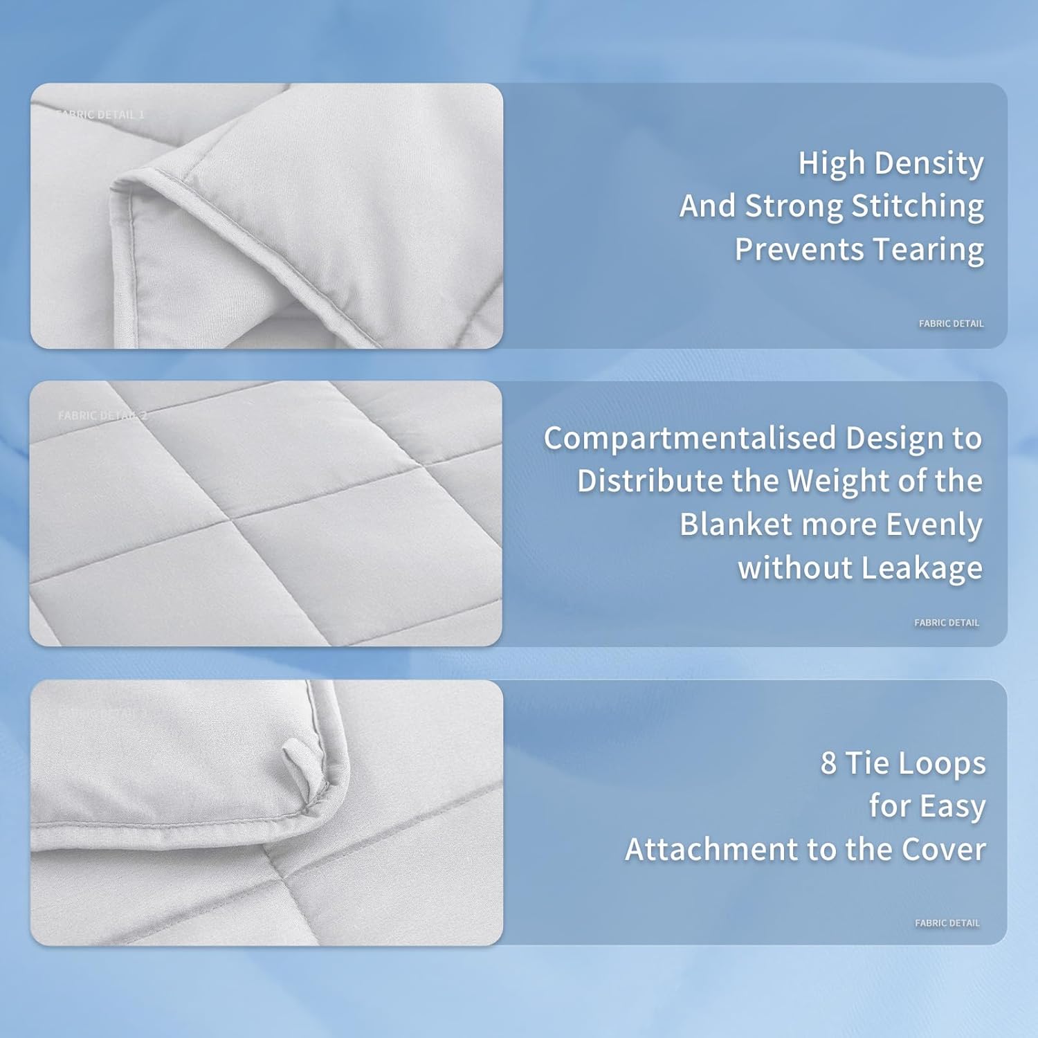 Cooling Microfiber Weighted Blanket for Year-Round Comfort and Relaxation